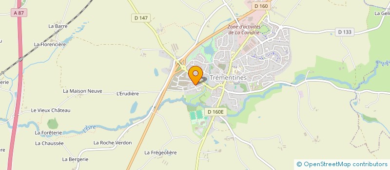 localisation de l'entreprise MONSIEUR LUDOVIC STEPHAN  TREMENTINES