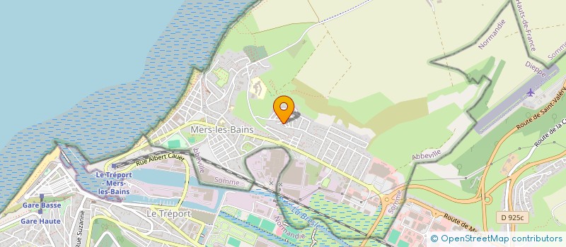 localisation de l'entreprise MONSIEUR LUDOVIC STEVENOOT  MERS-LES-BAINS