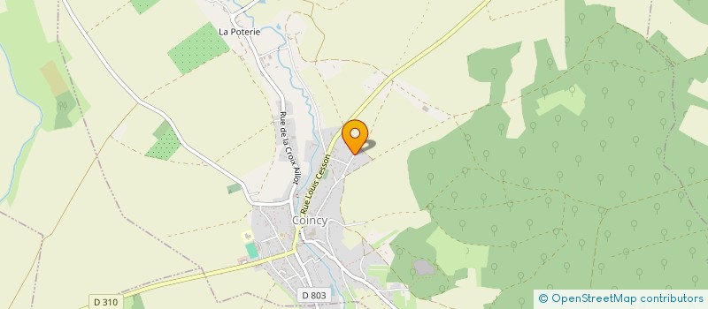 localisation de l'entreprise MONSIEUR LUDOVIC STRUB  COINCY