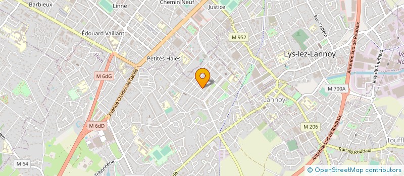localisation de l'entreprise MONSIEUR LUDOVIC SURY à HEM
