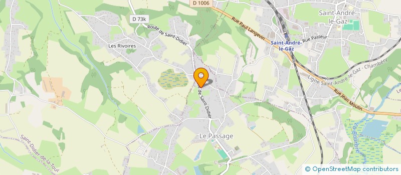 localisation de l'entreprise MONSIEUR LUDOVIC TAFIKI  LE PASSAGE