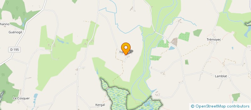 localisation de l'entreprise MONSIEUR LUDOVIC TALMON  SURZUR