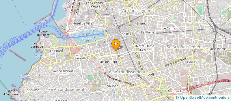 localisation de l'entreprise MONSIEUR LUDOVIC TARTANSON  MARSEILLE