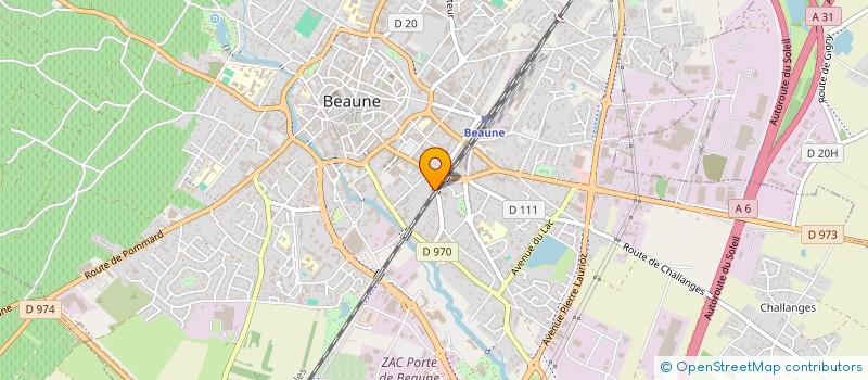 localisation de l'entreprise MONSIEUR LUDOVIC TARTERET à BEAUNE
