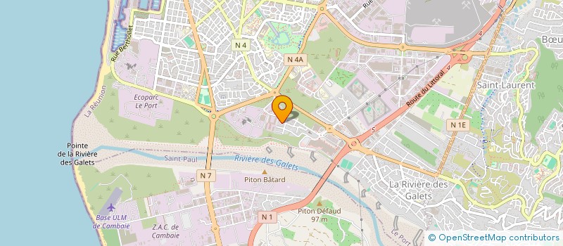 localisation de l'entreprise MONSIEUR LUDOVIC TECHER  LE PORT