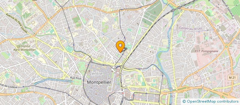 localisation de l'entreprise MONSIEUR LUDOVIC THERMEA à MONTPELLIER