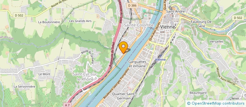 localisation de l'entreprise MONSIEUR LUDOVIC THIERRY BOUVIER  SAINTE-COLOMBE