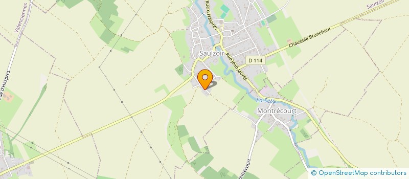 localisation de l'entreprise MONSIEUR LUDOVIC THIRION  SAULZOIR