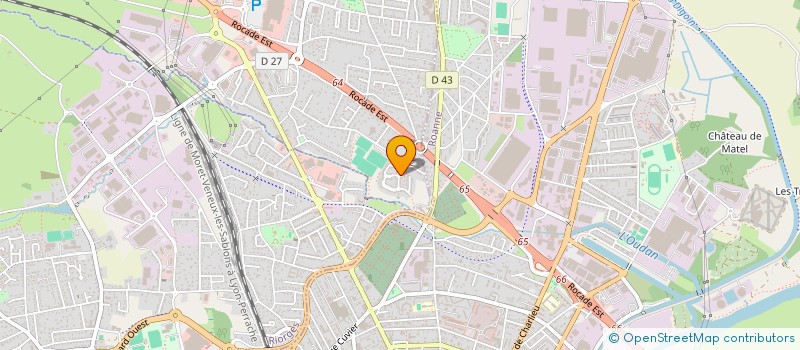 localisation de l'entreprise MONSIEUR LUDOVIC THOUVENOT  MABLY