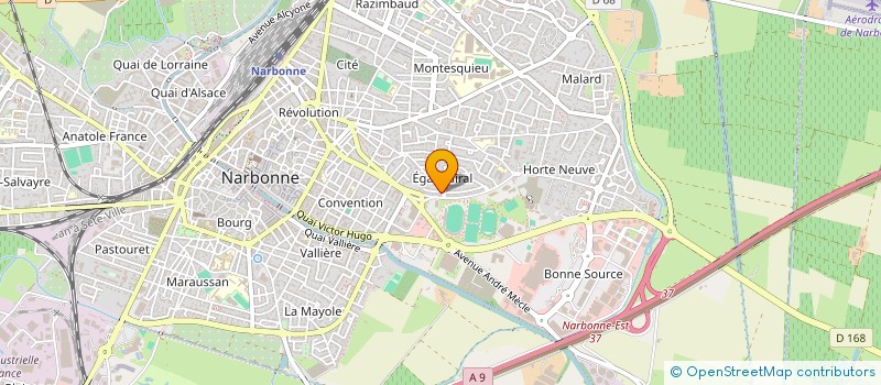 localisation de l'entreprise MONSIEUR LUDOVIC TIETTO à NARBONNE