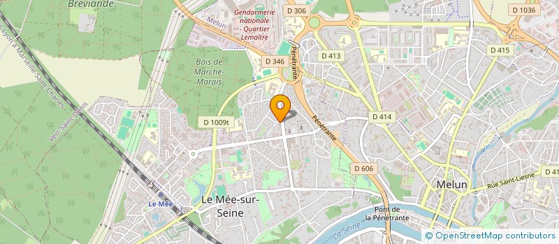 localisation de l'entreprise MONSIEUR LUDOVIC TIXIDOR  LE MEE-SUR-SEINE