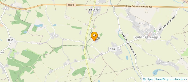 localisation de l'entreprise MONSIEUR LUDOVIC TORRESIN  LOUBENS-LAURAGAIS