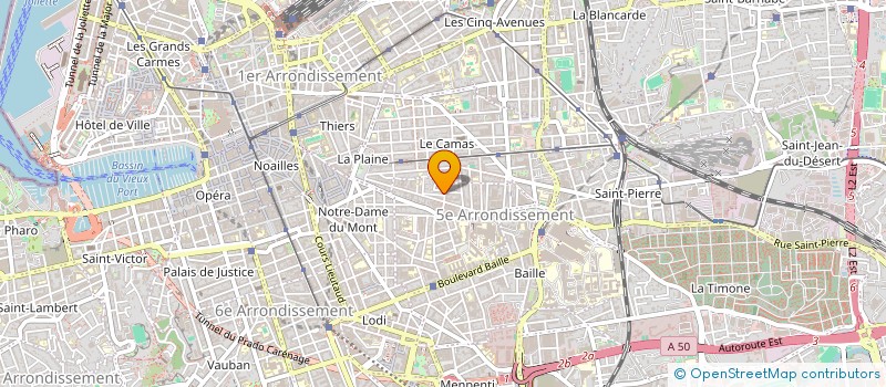 localisation de l'entreprise MONSIEUR LUDOVIC TREMEAUX à MARSEILLE