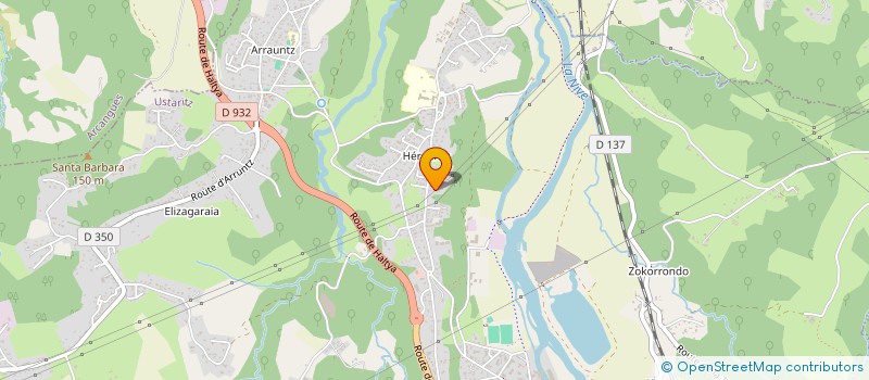 localisation de l'entreprise MONSIEUR LUDOVIC TRIEP CAPDEVILLE  USTARITZ