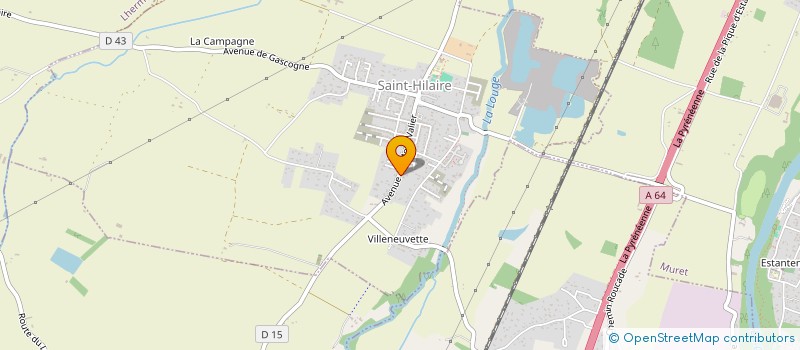 localisation de l'entreprise MONSIEUR LUDOVIC TROPIS  SAINT-HILAIRE