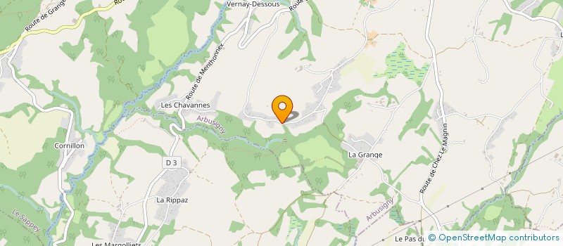 localisation de l'entreprise MONSIEUR LUDOVIC TROTTET  ARBUSIGNY