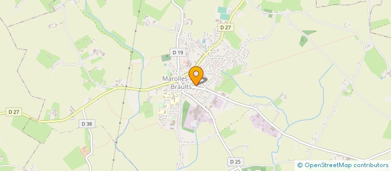 localisation de l'entreprise MONSIEUR LUDOVIC TUAL  MAROLLES-LES-BRAULTS