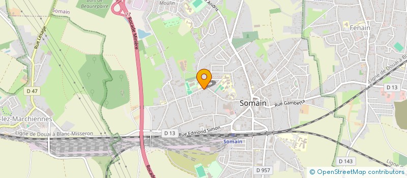 localisation de l'entreprise MONSIEUR LUDOVIC TURUT  BRUILLE-LEZ-MARCHIENNES