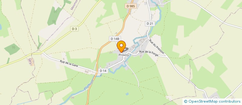 localisation de l'entreprise MONSIEUR LUDOVIC TUTIN  AUBONCOURT-VAUZELLES