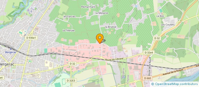 localisation de l'entreprise MONSIEUR LUDOVIC TYTGAT à BERGERAC