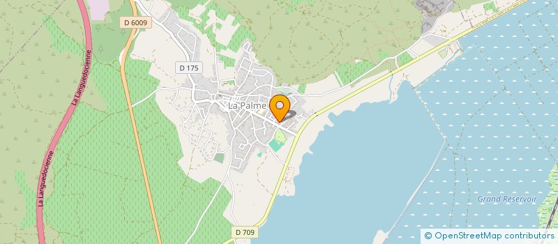 localisation de l'entreprise MONSIEUR LUDOVIC VALERO  LA PALME