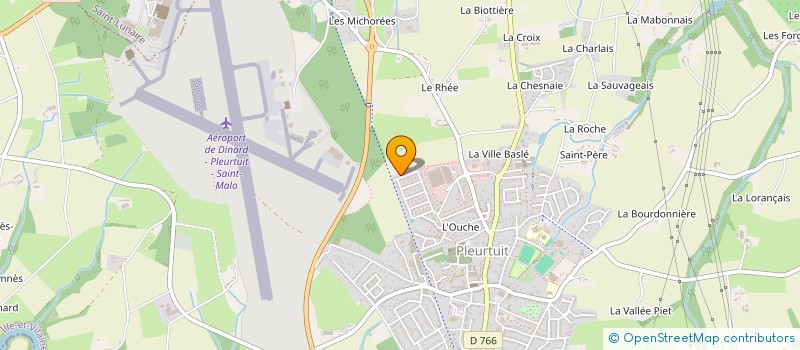 localisation de l'entreprise MONSIEUR LUDOVIC VALLEE  PLEURTUIT