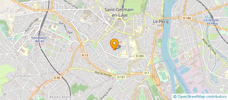 localisation de l'entreprise MONSIEUR LUDOVIC VANDAME  SAINT-GERMAIN-EN-LAYE