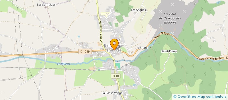 localisation de l'entreprise MONSIEUR LUDOVIC VANDEN DAELE  BELLEGARDE-EN-FOREZ