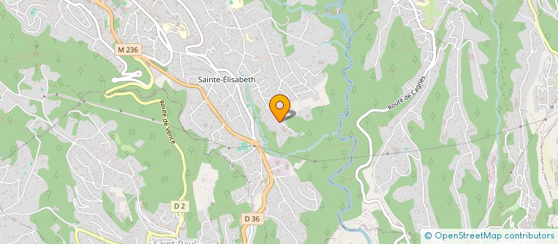 localisation de l'entreprise MONSIEUR LUDOVIC VANHULS  VENCE