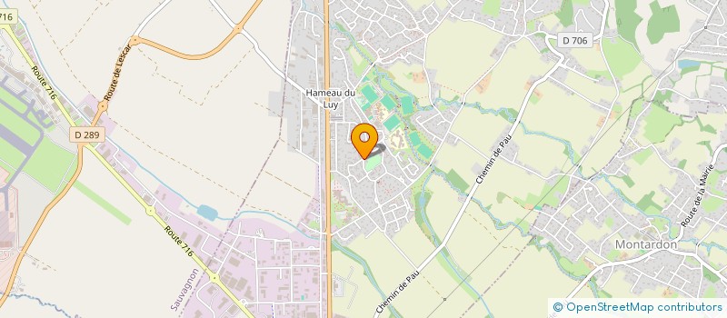 localisation de l'entreprise MONSIEUR LUDOVIC VENIEL  SERRES-CASTET