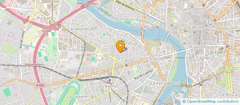 localisation de l'entreprise MONSIEUR LUDOVIC VENTRESQUE à TOULOUSE