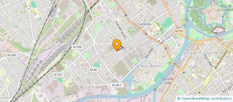 localisation de l'entreprise MONSIEUR LUDOVIC VERMEERSCH à LILLE