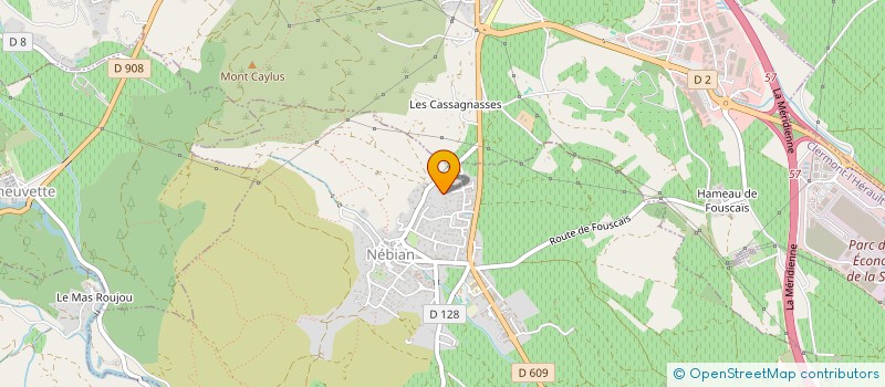 localisation de l'entreprise MONSIEUR LUDOVIC VERNET  NEBIAN