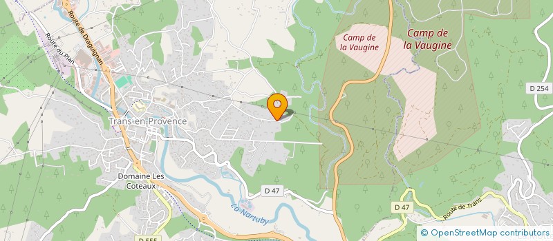 localisation de l'entreprise MONSIEUR LUDOVIC VERRIEZ à TRANS-EN-PROVENCE