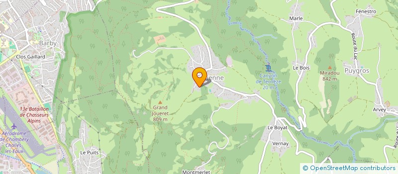 localisation de l'entreprise MONSIEUR LUDOVIC VIALE  CURIENNE