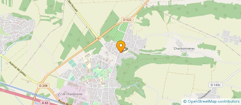 localisation de l'entreprise MONSIEUR LUDOVIC VIDEMONT  BOURGOIN-JALLIEU