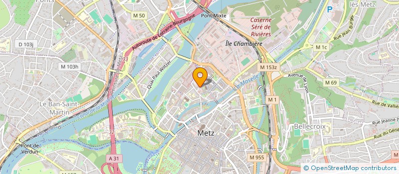 localisation de l'entreprise MONSIEUR LUDOVIC VIDOT  METZ