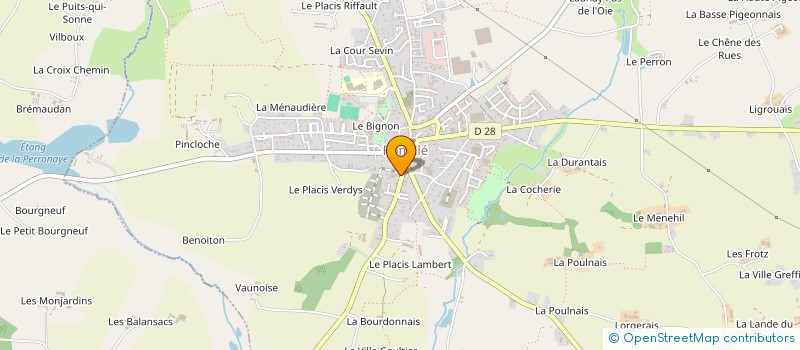 localisation de l'entreprise MONSIEUR LUDOVIC VILBOUX  ROMILLE