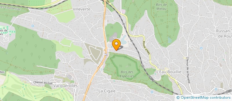 localisation de l'entreprise MONSIEUR LUDOVIC VILLAIN  NIMES