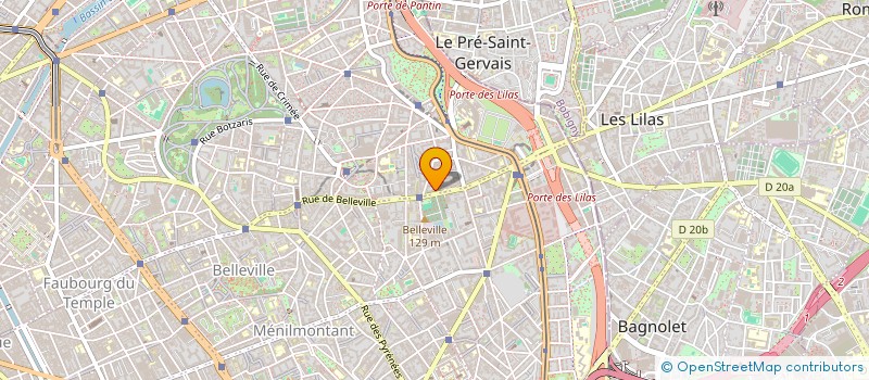 localisation de l'entreprise MONSIEUR LUDOVIC VINCENT  PARIS