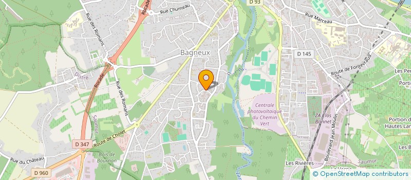 localisation de l'entreprise MONSIEUR LUDOVIC VIRAIZE  SAUMUR