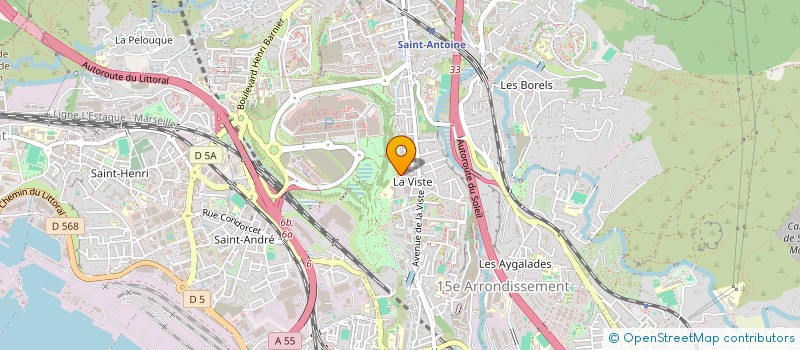 localisation de l'entreprise MONSIEUR LUDOVIC VOORHOEVE à MARSEILLE 15EME