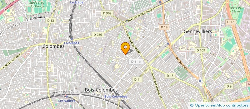 localisation de l'entreprise MONSIEUR LUDOVIC VOUNATSOS à BOIS COLOMBES