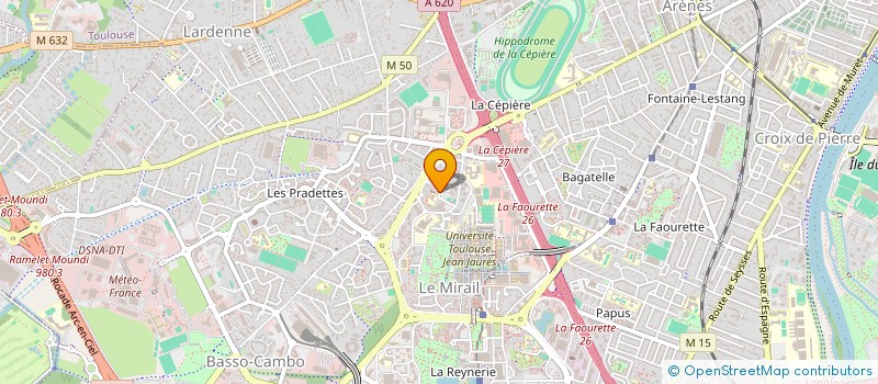 localisation de l'entreprise MONSIEUR LUDOVIC VROMAINE  VILLEMUR-SUR-TARN