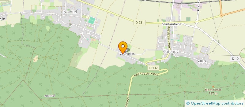 localisation de l'entreprise MONSIEUR LUDOVIC VUILLERMOZ  CATENOY