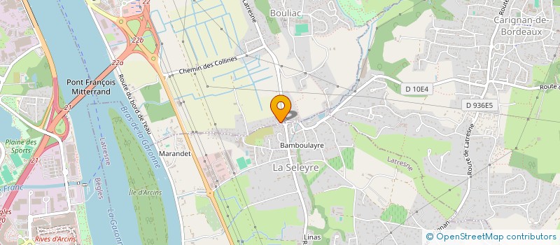 localisation de l'entreprise MONSIEUR LUDOVIC WATREMEZ  BOULIAC