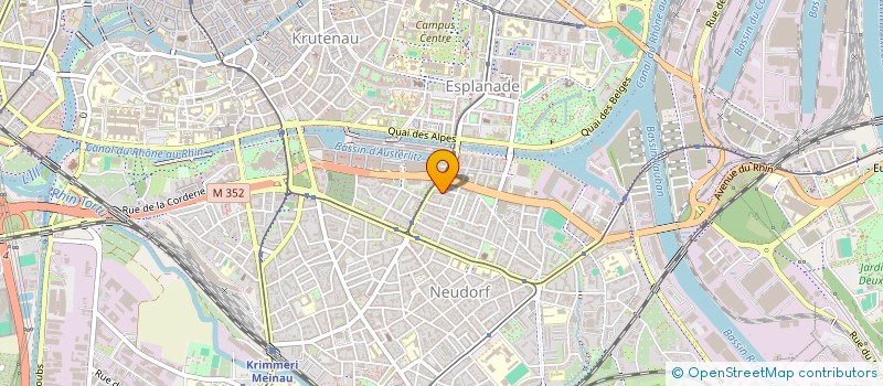 localisation de l'entreprise MONSIEUR LUDOVIC WIEHN  STRASBOURG