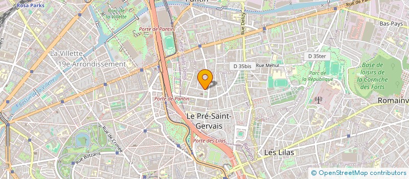 localisation de l'entreprise MONSIEUR LUDOVIC WINTERSTAN  LE PRE-SAINT-GERVAIS