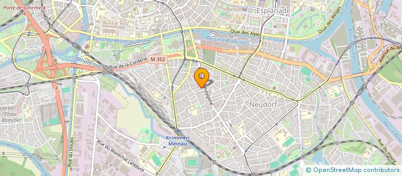 localisation de l'entreprise MONSIEUR LUDOVIC WOLF à STRASBOURG