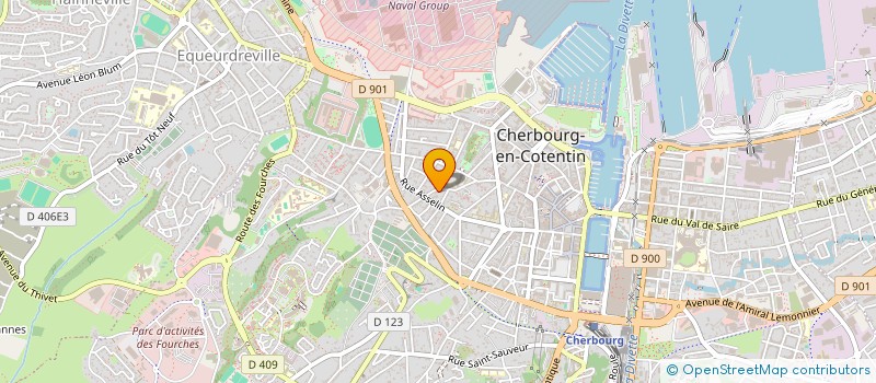 localisation de l'entreprise MONSIEUR LUDOVICK GALLIEN à CHERBOURG-EN-COTENTIN